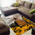 Veteran Dad Area Rug The Strength of a Soldier - The Heart of a Father
