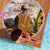 Veteran Dad Beach Blanket The Strength of a Soldier - The Heart of a Father