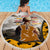 Veteran Dad Beach Blanket The Strength of a Soldier - The Heart of a Father