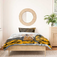 Veteran Dad Bedding Set The Strength of a Soldier - The Heart of a Father