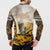 Veteran Dad Button Sweatshirt The Strength of a Soldier - The Heart of a Father