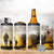 Veteran Dad 4 in 1 Can Cooler Tumbler The Strength of a Soldier - The Heart of a Father