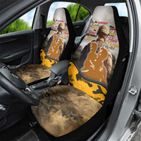 Veteran Dad Car Seat Cover The Strength of a Soldier - The Heart of a Father