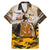 Veteran Dad Family Matching Mermaid Dress and Hawaiian Shirt The Strength of a Soldier - The Heart of a Father