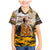 Veteran Dad Family Matching Mermaid Dress and Hawaiian Shirt The Strength of a Soldier - The Heart of a Father