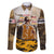 Veteran Dad Family Matching Summer Maxi Dress and Hawaiian Shirt The Strength of a Soldier - The Heart of a Father