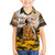 Veteran Dad Family Matching Summer Maxi Dress and Hawaiian Shirt The Strength of a Soldier - The Heart of a Father