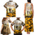 Veteran Dad Family Matching Tank Maxi Dress and Hawaiian Shirt The Strength of a Soldier - The Heart of a Father