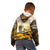 Veteran Dad Kid Hoodie The Strength of a Soldier - The Heart of a Father