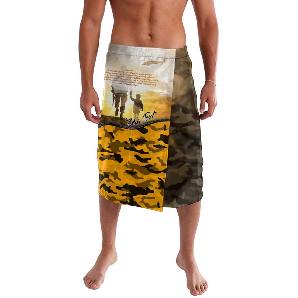 Veteran Dad Lavalava The Strength of a Soldier - The Heart of a Father