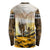 Veteran Dad Long Sleeve Shirt The Strength of a Soldier - The Heart of a Father
