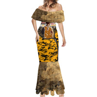 Veteran Dad Mermaid Dress The Strength of a Soldier - The Heart of a Father