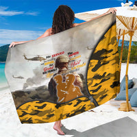 Veteran Dad Sarong The Strength of a Soldier - The Heart of a Father