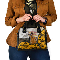 Veteran Dad Shoulder Handbag The Strength of a Soldier - The Heart of a Father