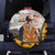 Veteran Dad Spare Tire Cover The Strength of a Soldier - The Heart of a Father