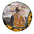 Veteran Dad Spare Tire Cover The Strength of a Soldier - The Heart of a Father