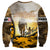 Veteran Dad Sweatshirt The Strength of a Soldier - The Heart of a Father