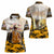 Veteran Dad Women Polo Shirt The Strength of a Soldier - The Heart of a Father