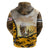 Veteran Dad Zip Hoodie The Strength of a Soldier - The Heart of a Father