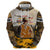 Veteran Dad Zip Hoodie The Strength of a Soldier - The Heart of a Father