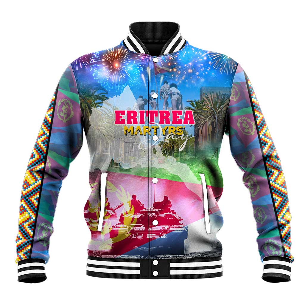 June 20 Eritrea's Martyrs Day Baseball Jacket Honoring the Brave Celebrating the Nation