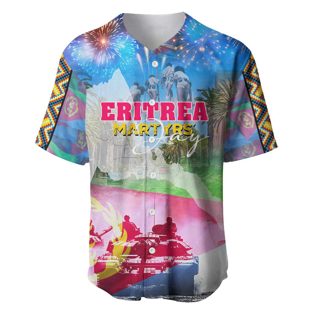 June 20 Eritrea's Martyrs Day Baseball Jersey Honoring the Brave Celebrating the Nation