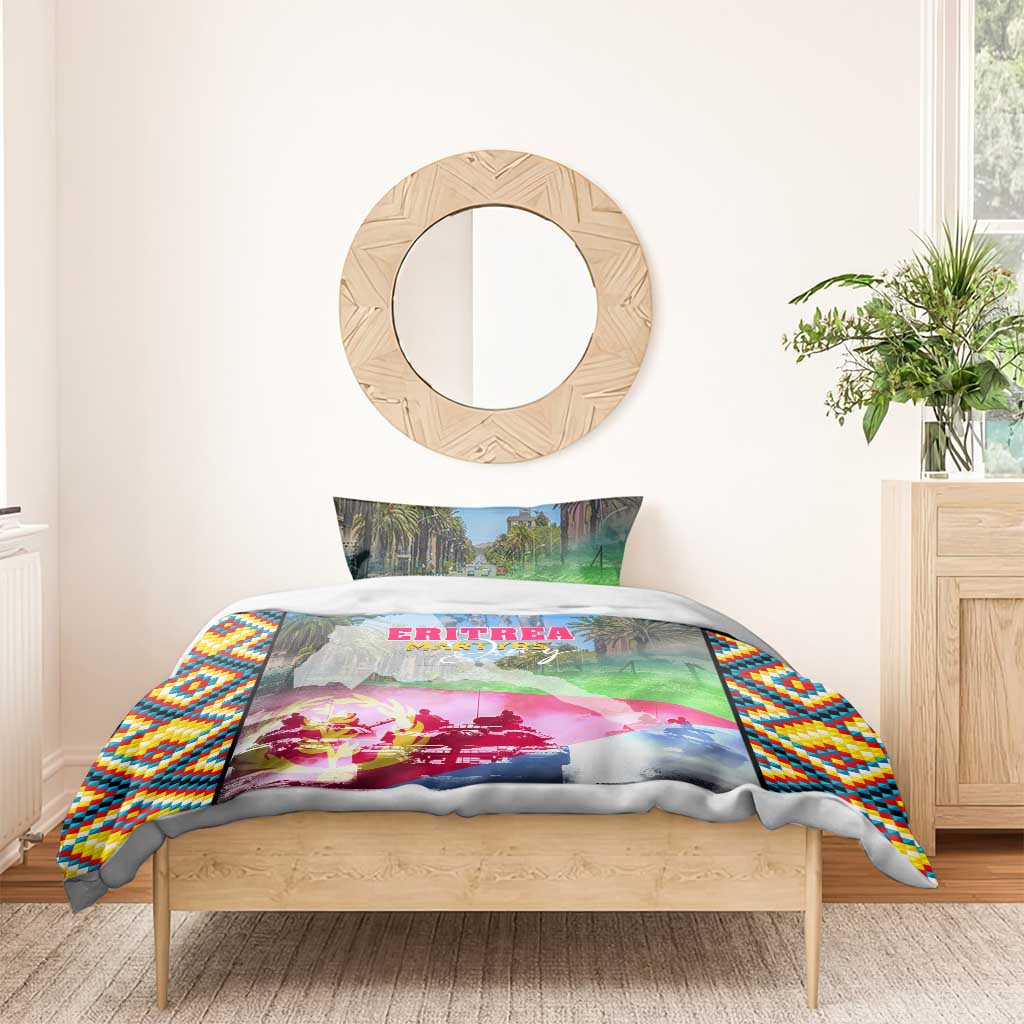 June 20 Eritrea's Martyrs Day Bedding Set Honoring the Brave Celebrating the Nation