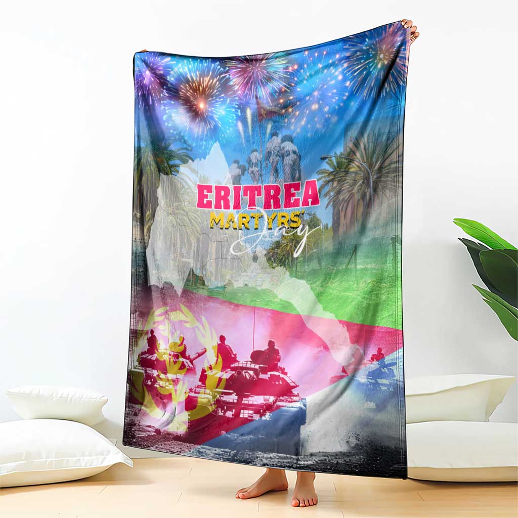 June 20 Eritrea's Martyrs Day Blanket Honoring the Brave Celebrating the Nation