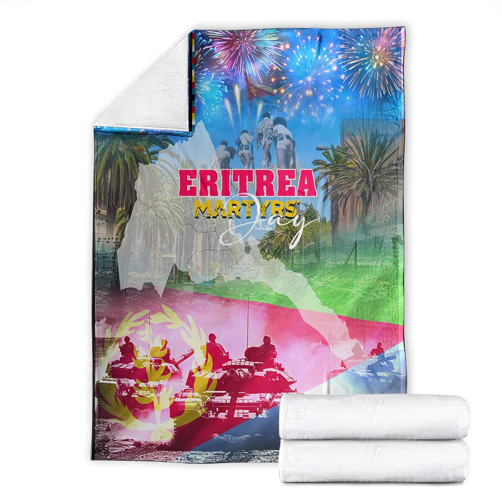 June 20 Eritrea's Martyrs Day Blanket Honoring the Brave Celebrating the Nation