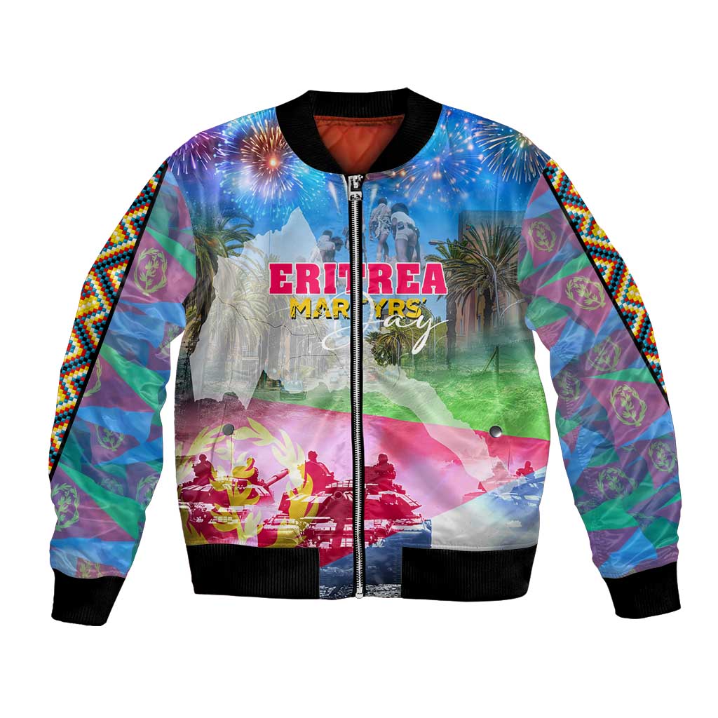 June 20 Eritrea's Martyrs Day Bomber Jacket Honoring the Brave Celebrating the Nation