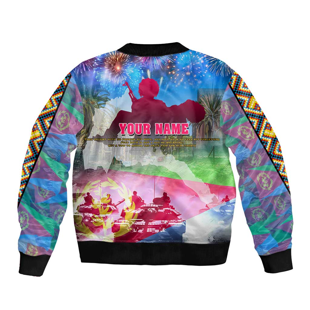 June 20 Eritrea's Martyrs Day Bomber Jacket Honoring the Brave Celebrating the Nation