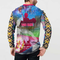 June 20 Eritrea's Martyrs Day Button Sweatshirt Honoring the Brave Celebrating the Nation