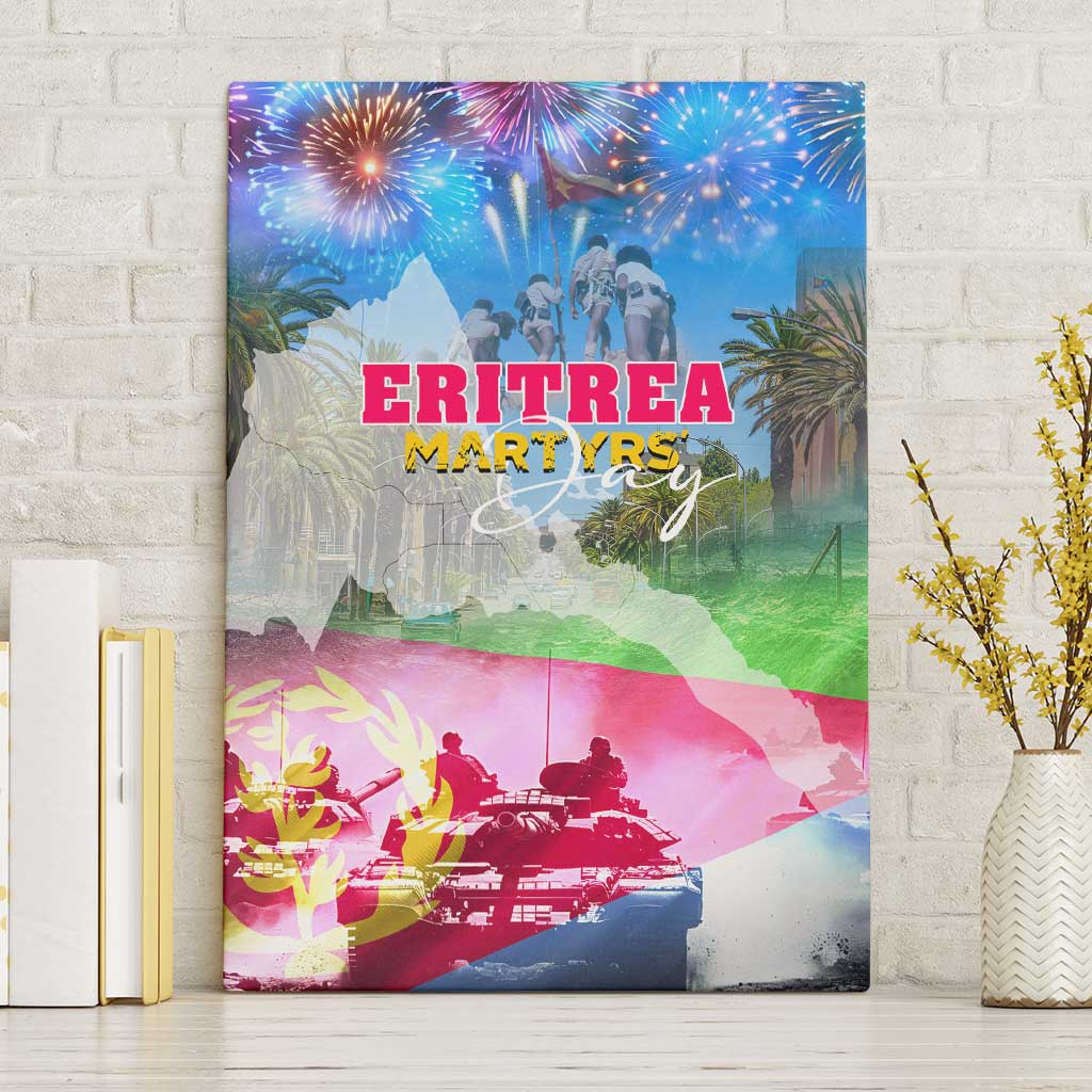 June 20 Eritrea's Martyrs Day Canvas Wall Art Honoring the Brave Celebrating the Nation