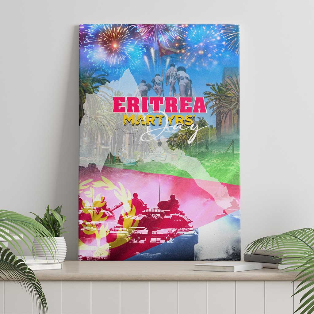 June 20 Eritrea's Martyrs Day Canvas Wall Art Honoring the Brave Celebrating the Nation