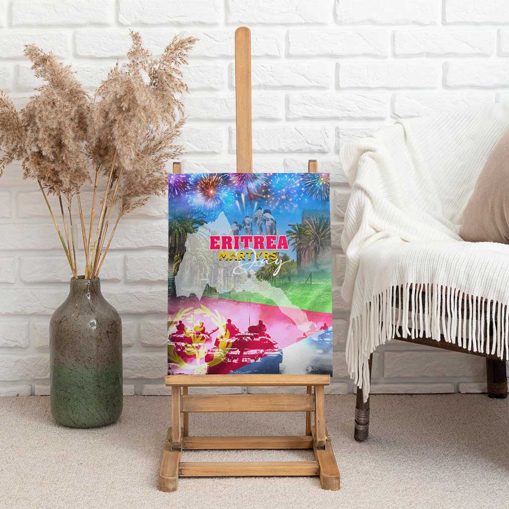 June 20 Eritrea's Martyrs Day Canvas Wall Art Honoring the Brave Celebrating the Nation