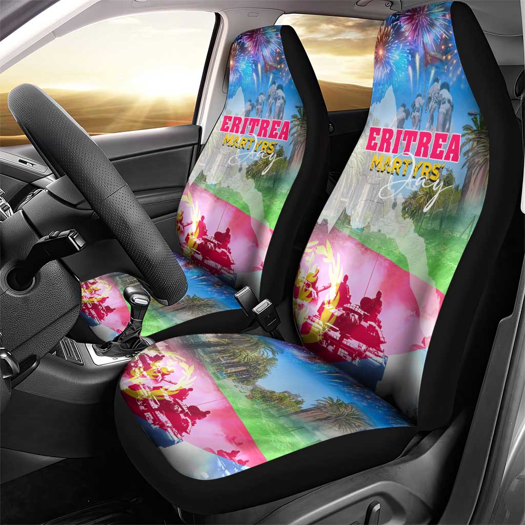 June 20 Eritrea's Martyrs Day Car Seat Cover Honoring the Brave Celebrating the Nation