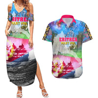 June 20 Eritrea's Martyrs Day Couples Matching Summer Maxi Dress and Hawaiian Shirt Honoring the Brave Celebrating the Nation