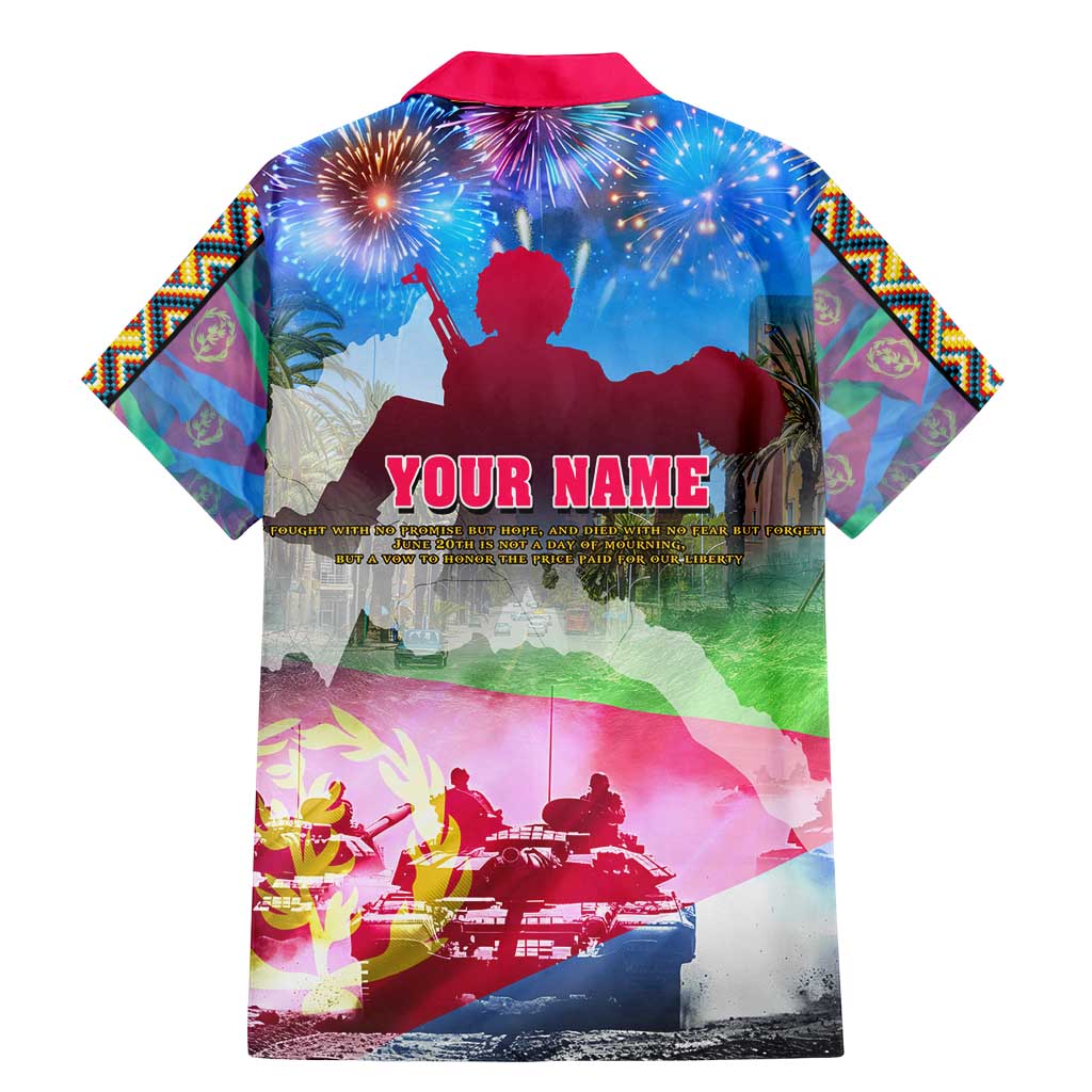 June 20 Eritrea's Martyrs Day Family Matching Mermaid Dress and Hawaiian Shirt Honoring the Brave Celebrating the Nation