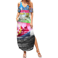 June 20 Eritrea's Martyrs Day Family Matching Summer Maxi Dress and Hawaiian Shirt Honoring the Brave Celebrating the Nation