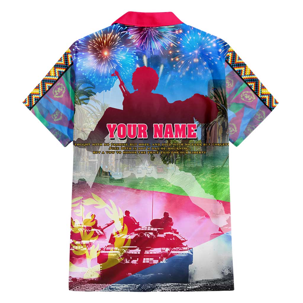 June 20 Eritrea's Martyrs Day Hawaiian Shirt Honoring the Brave Celebrating the Nation