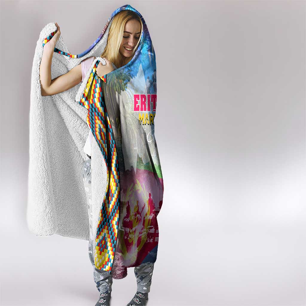 June 20 Eritrea's Martyrs Day Hooded Blanket Honoring the Brave Celebrating the Nation