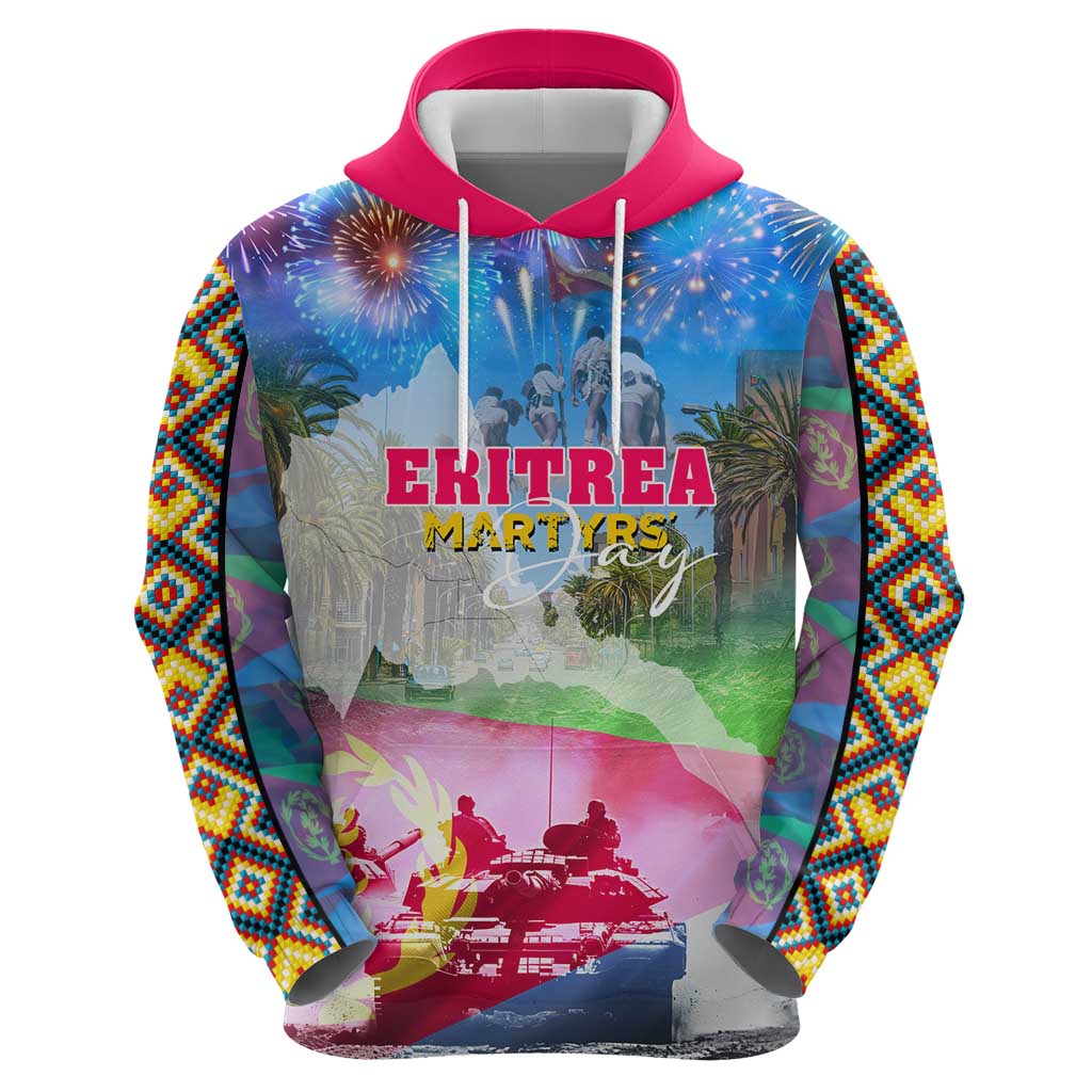 June 20 Eritrea's Martyrs Day Hoodie Honoring the Brave Celebrating the Nation