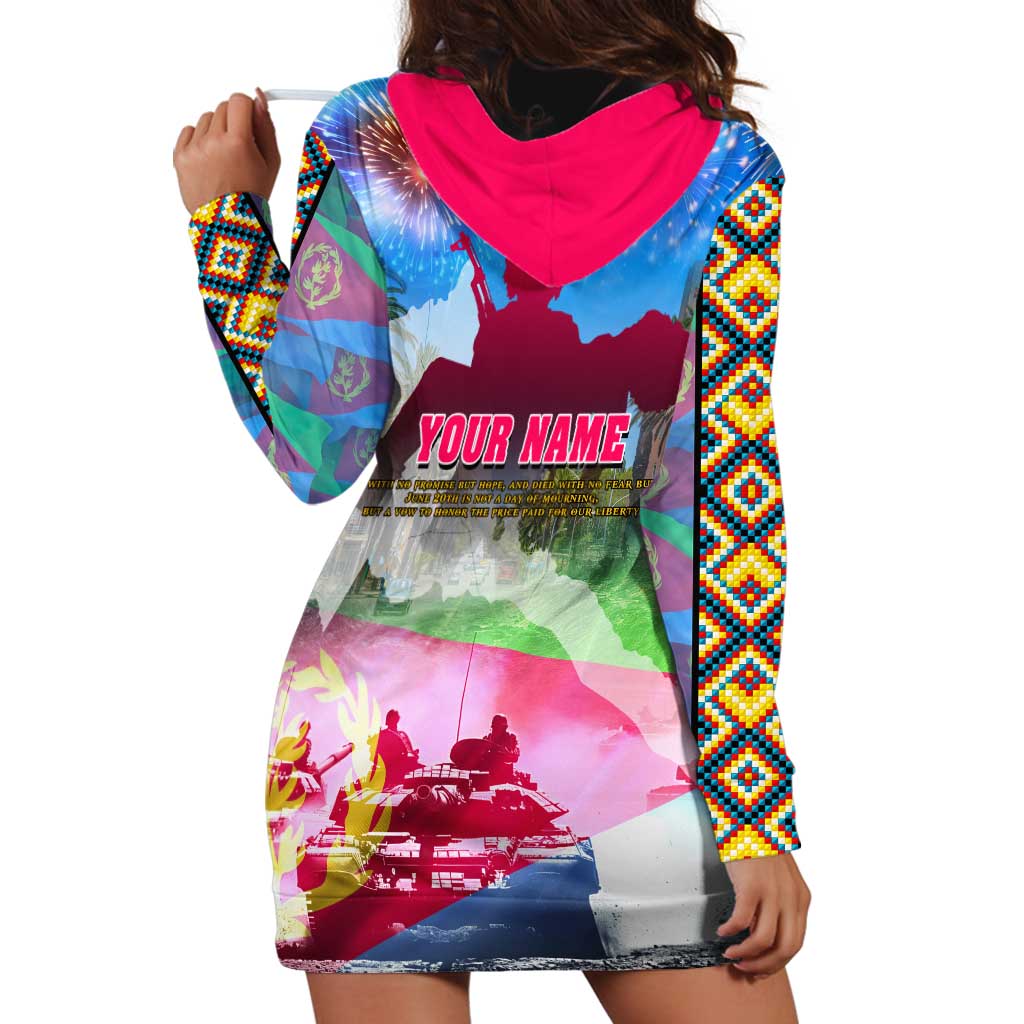 June 20 Eritrea's Martyrs Day Hoodie Dress Honoring the Brave Celebrating the Nation