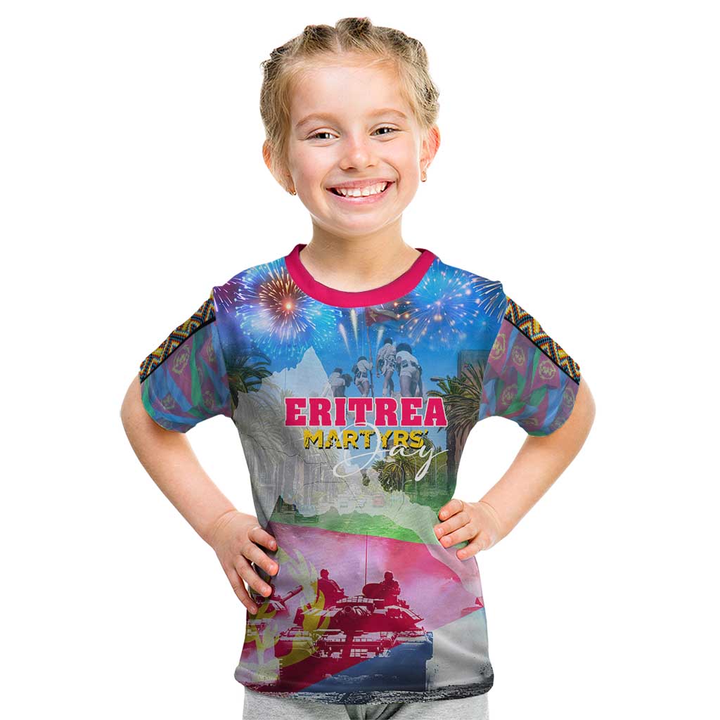 June 20 Eritrea's Martyrs Day Kid T Shirt Honoring the Brave Celebrating the Nation