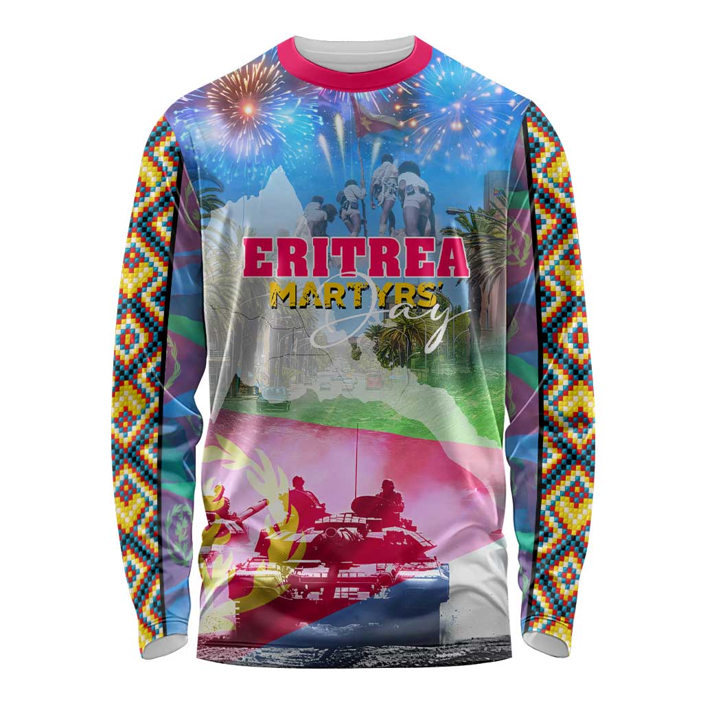 June 20 Eritrea's Martyrs Day Long Sleeve Shirt Honoring the Brave Celebrating the Nation