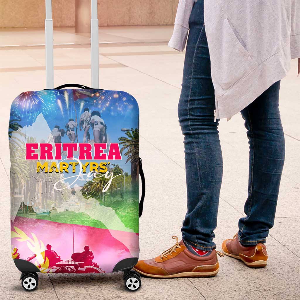 June 20 Eritrea's Martyrs Day Luggage Cover Honoring the Brave Celebrating the Nation