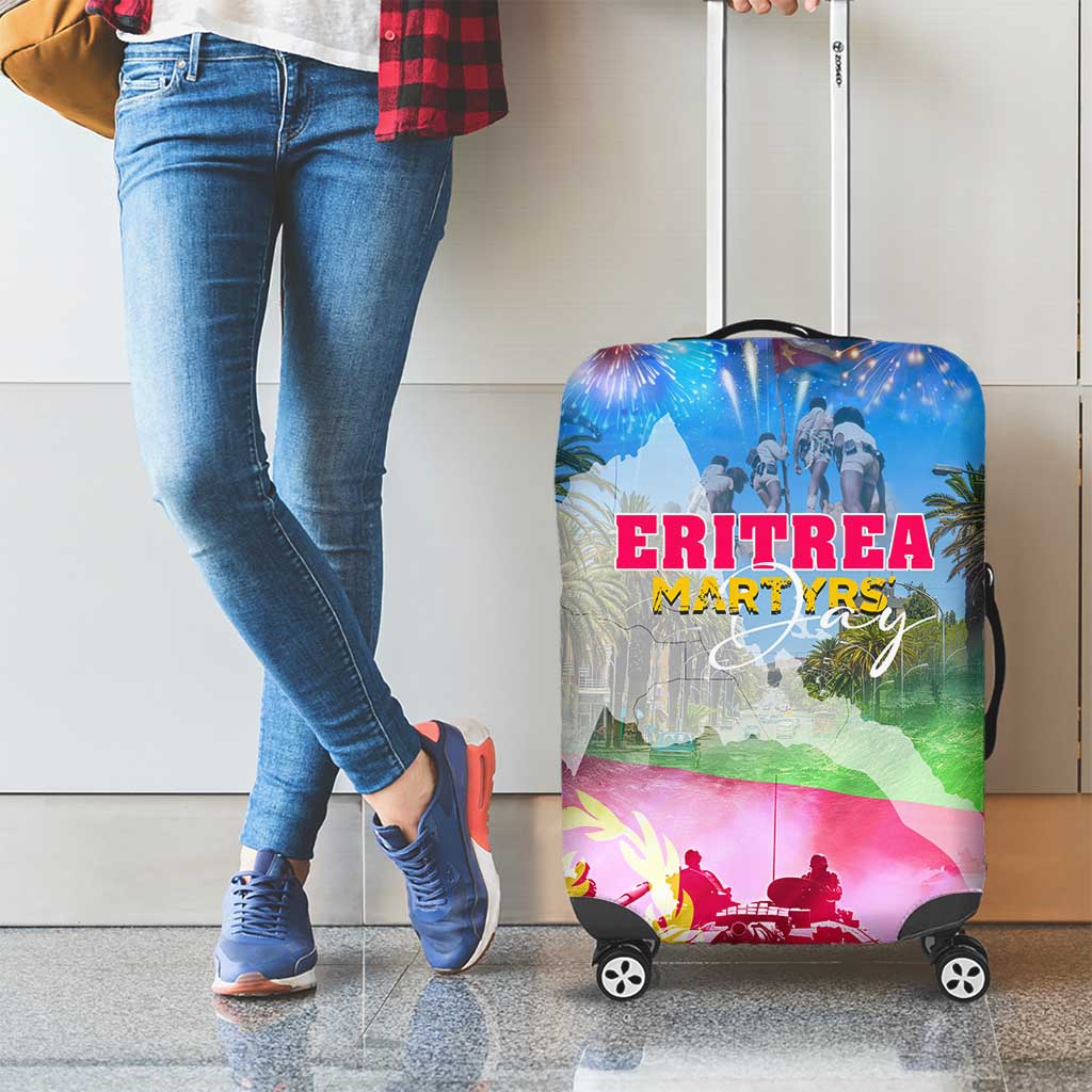 June 20 Eritrea's Martyrs Day Luggage Cover Honoring the Brave Celebrating the Nation
