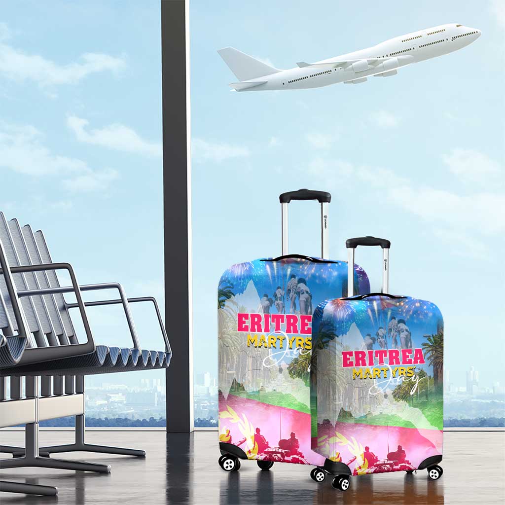 June 20 Eritrea's Martyrs Day Luggage Cover Honoring the Brave Celebrating the Nation
