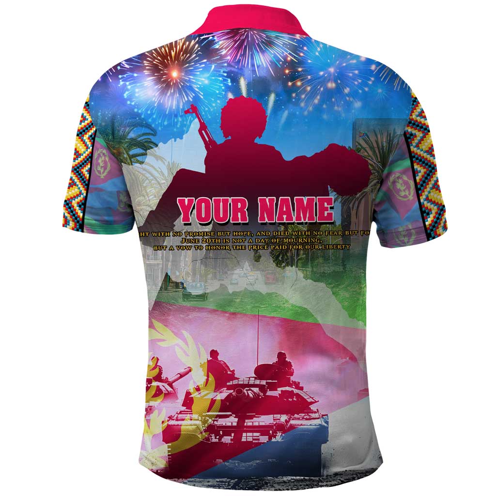 June 20 Eritrea's Martyrs Day Polo Shirt Honoring the Brave Celebrating the Nation
