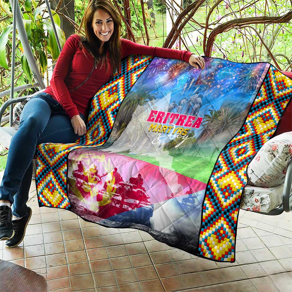 June 20 Eritrea's Martyrs Day Quilt Honoring the Brave Celebrating the Nation